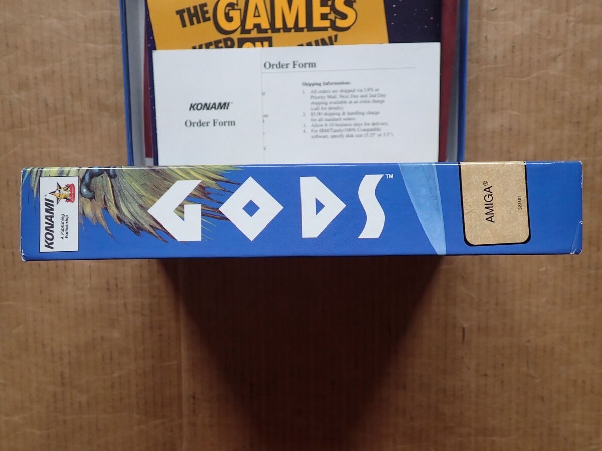 Indie Retro News: Gods (Bitmap Brothers game, Commodore Amiga, 1991)