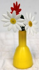 Little Tikes Yellow Flower Vase Victorian Country Kitchen Replacement 3 Daisies