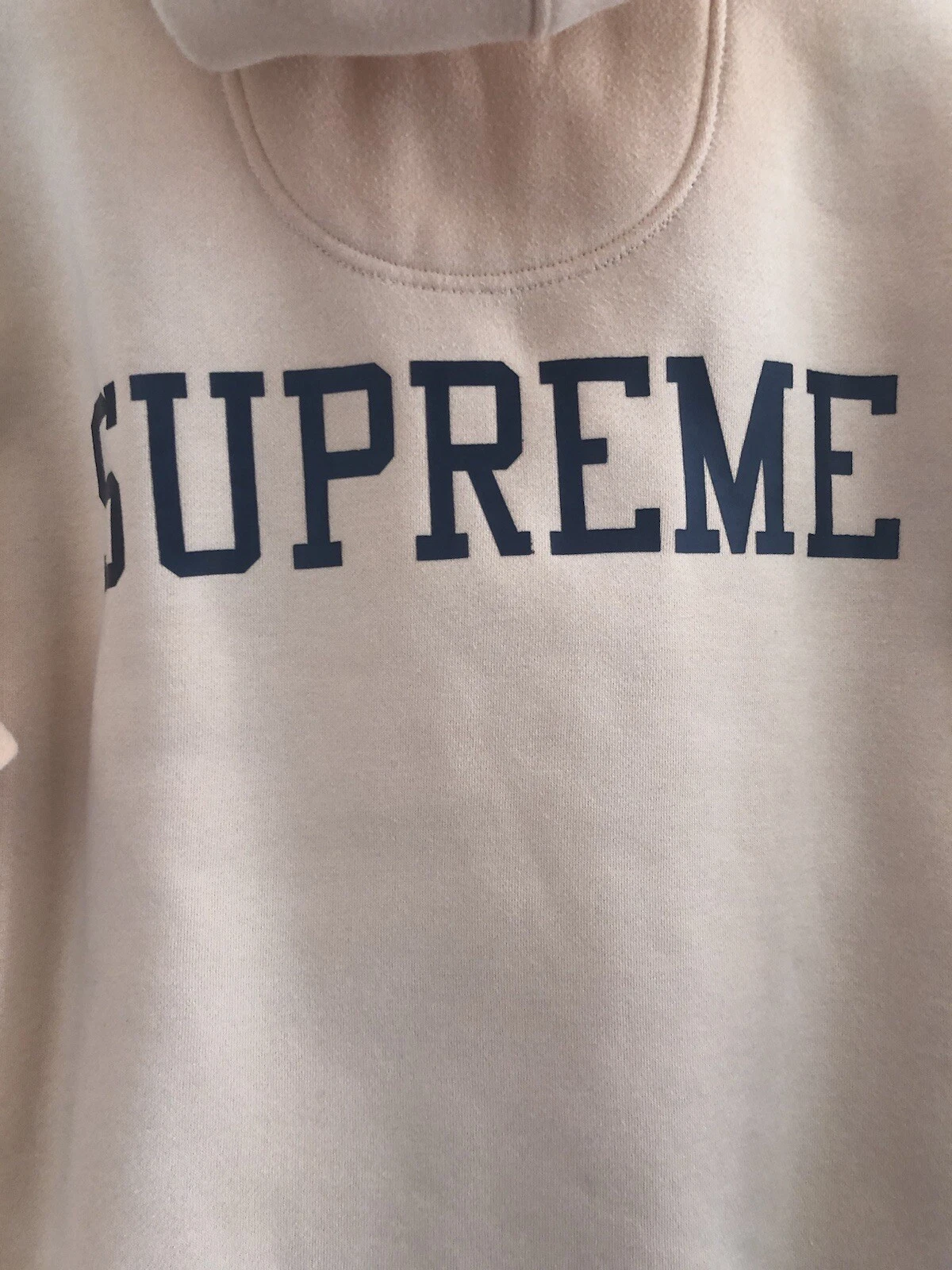Supreme Champion FW16 Hoodie Peach Size M