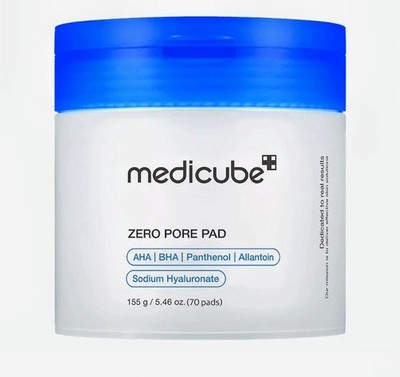 MEDICUBE ZERO PORE PAD 2.0 155g, 5.46 oz ( 70 pads ) Free Shipping  