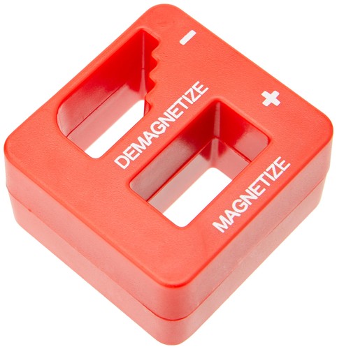 Duratool D01765 Magnetiser/Demagnetiser - Red,2.8 x 5.0 x 5.0 - Picture 2 of 4