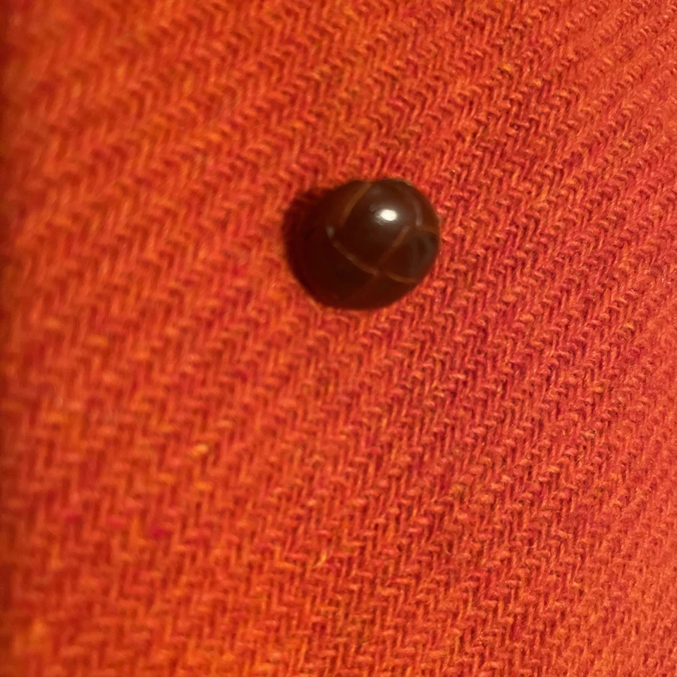 Verdadero Top túnica sin mangas Mid-century Mod años 60 70 x pequeño hecho a mano sin etiqueta  Foto 4 de 4