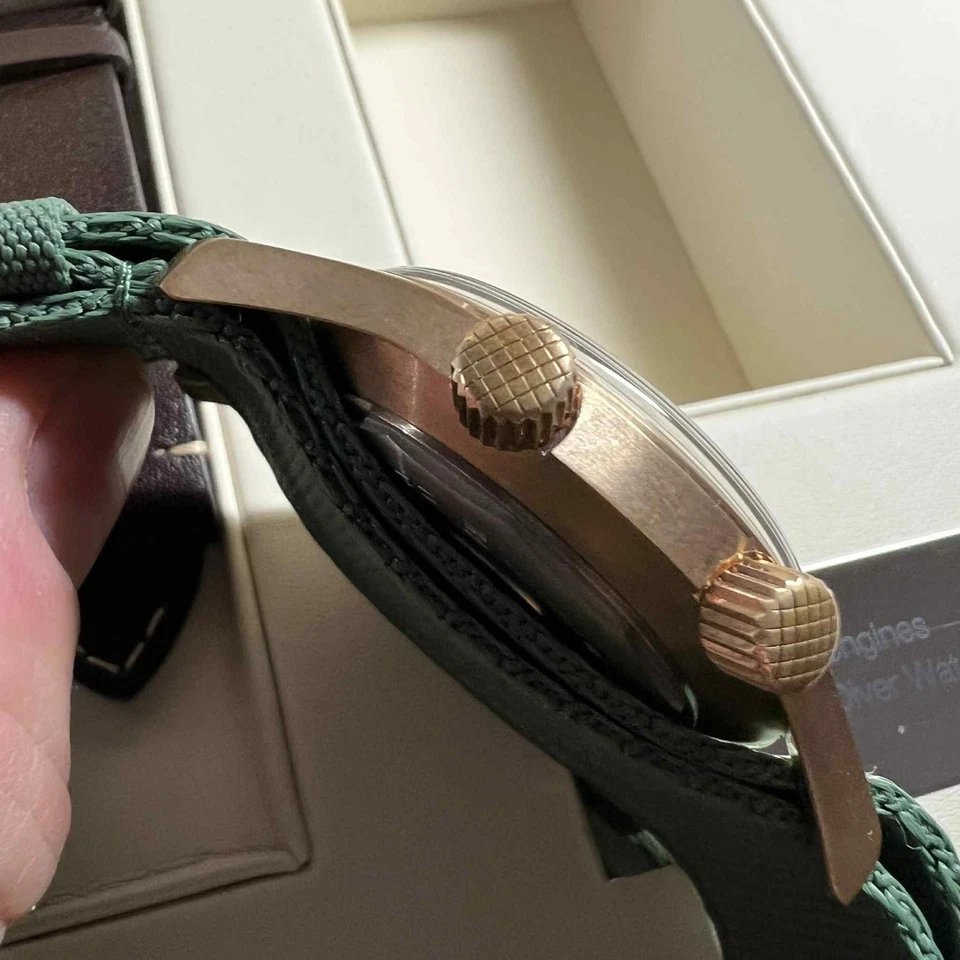 Longines Legend Diver Green Men's Automatic Bronze Watch L3.774.1 - Image 2 of 4