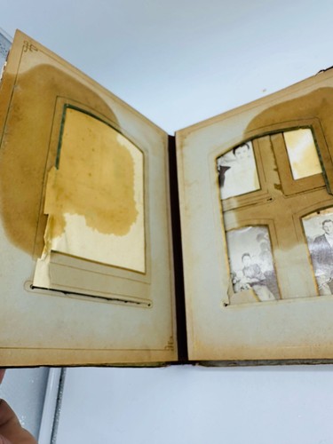 Antikes Fotoalbum mit 24 Fotos Ende 1800 Anfang 1900 Ohio Familien und Kinder - Bild 17 von 24