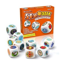 Wisdom Fun Dice Games Story Dice (Red Box Ed) New
