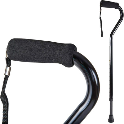 Lightweight Adjustable Walking Cane For Men And Women Ergonomic Grip 250 Lbs