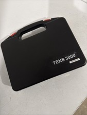 TENS 3000 Analog TENS Unit Complete Kit with Case. Used