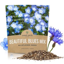 All Blues Wildflower Seeds Mix - Large 1 Ounce Packet - Over 7,500 Annual and... 245.92 per gallon