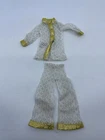 Vintage 1969 Shillman TAGGED- Barbie Clone White Lace Gold Metallic  Outfit