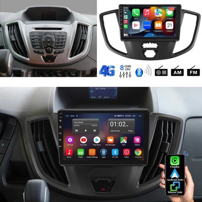 128GB Für Ford Transit 2015-2019 Android 14 Autoradio GPS Navi CarPlay Bluetooth