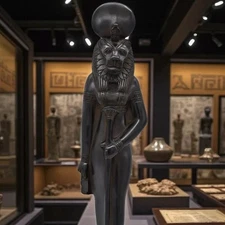 Egyptian Artifacts Rare Antique Pharaonic Lion Statue Of Egyptian God Sekhmet BC