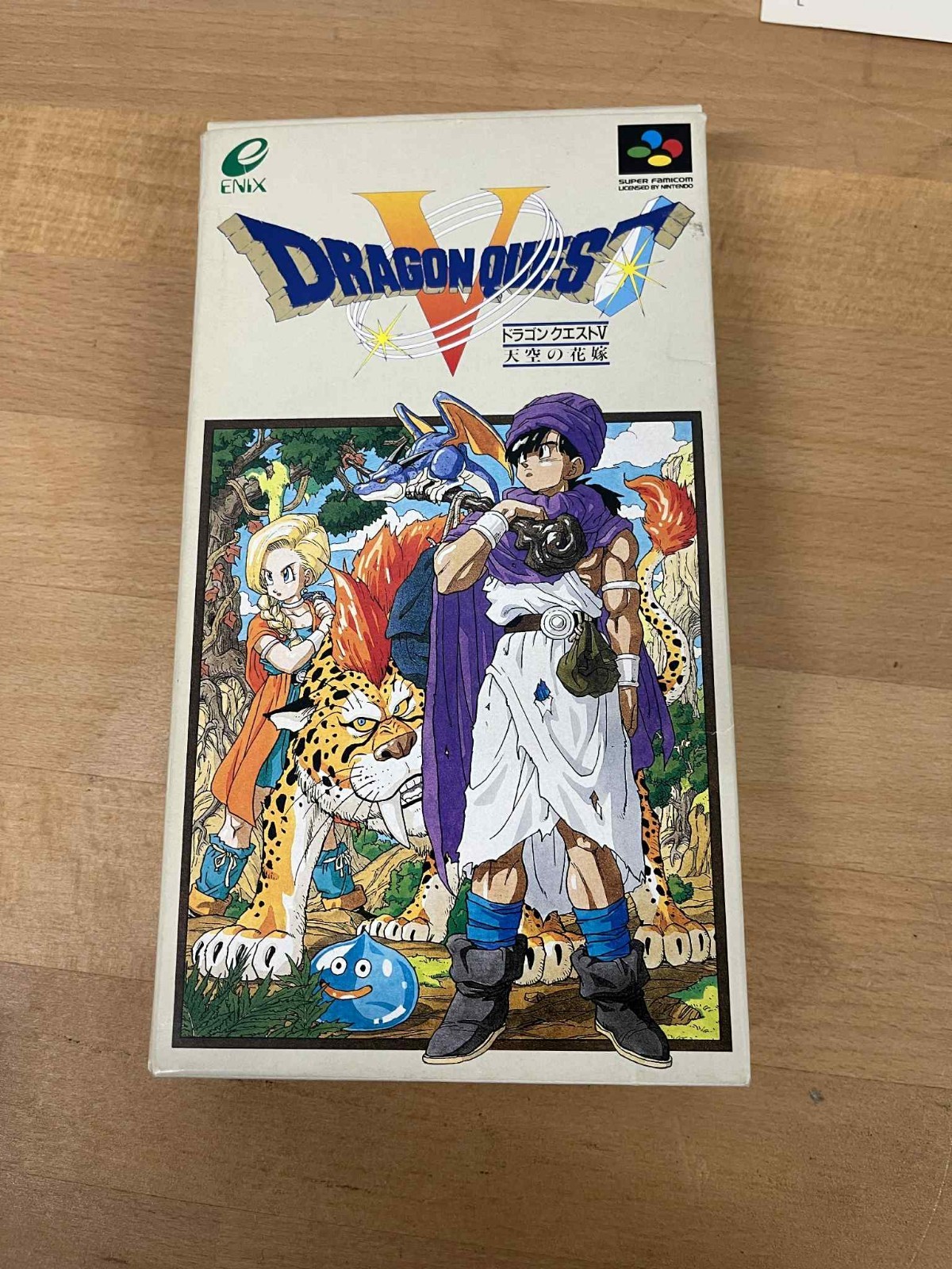 Dragon Quest V: Tenkuu no Hanayome - Super Famicom Nintendo - Import JAP