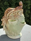 New ListingMcCoy Pottery Bird Of Paradise Vintage Strawberry Planter Vase 1940’s USA