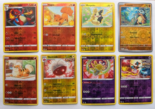 Pokemon 8 Card Reverse Holo Lot EX Deoxys Vintage Charmeleon Vulpix ...