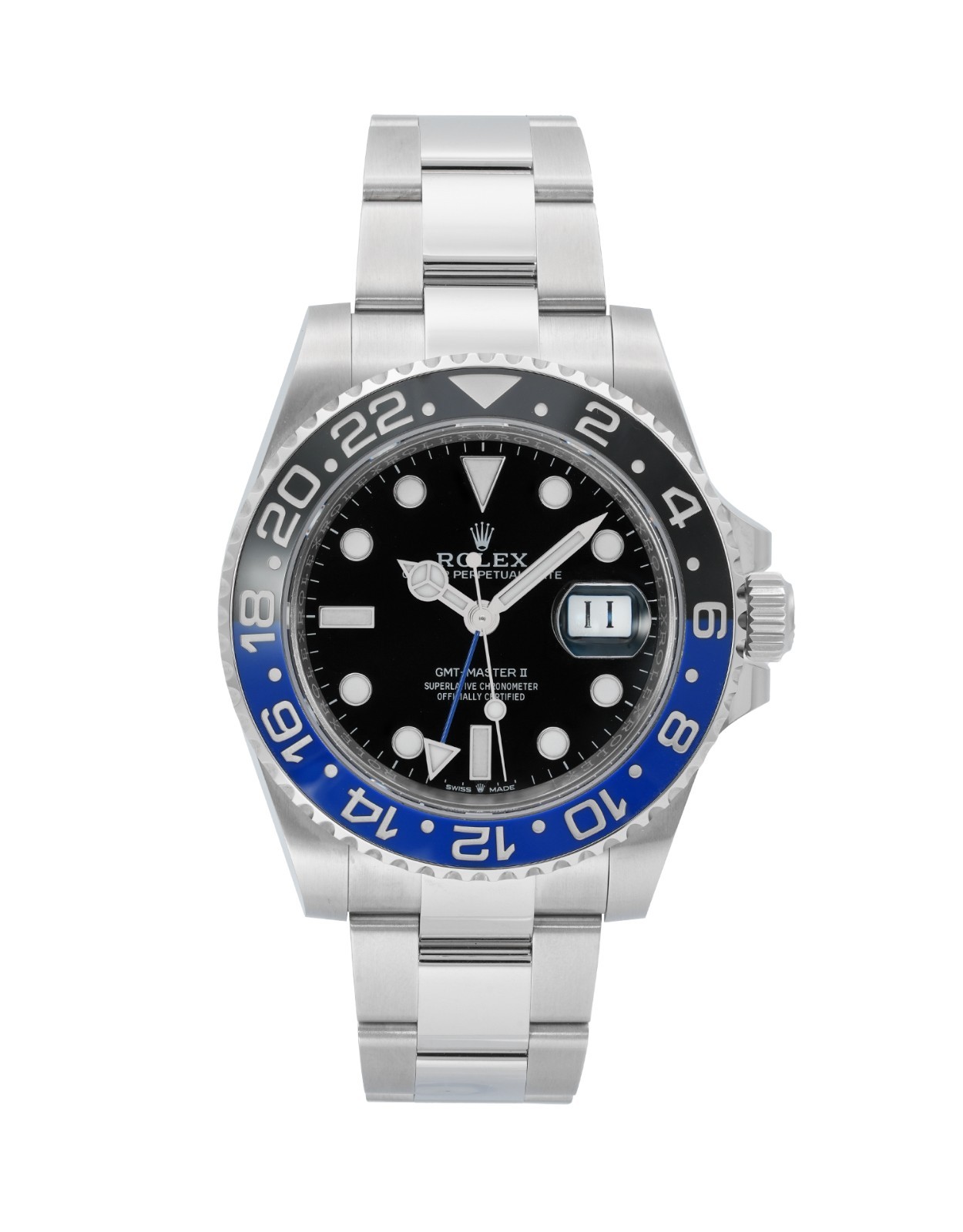 Rolex GMT-Master II Men's Black Watch - 116710BLNR