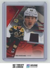 2023-24 SP Game Used Red Jersey Brad Marchand #119 Boston Bruins