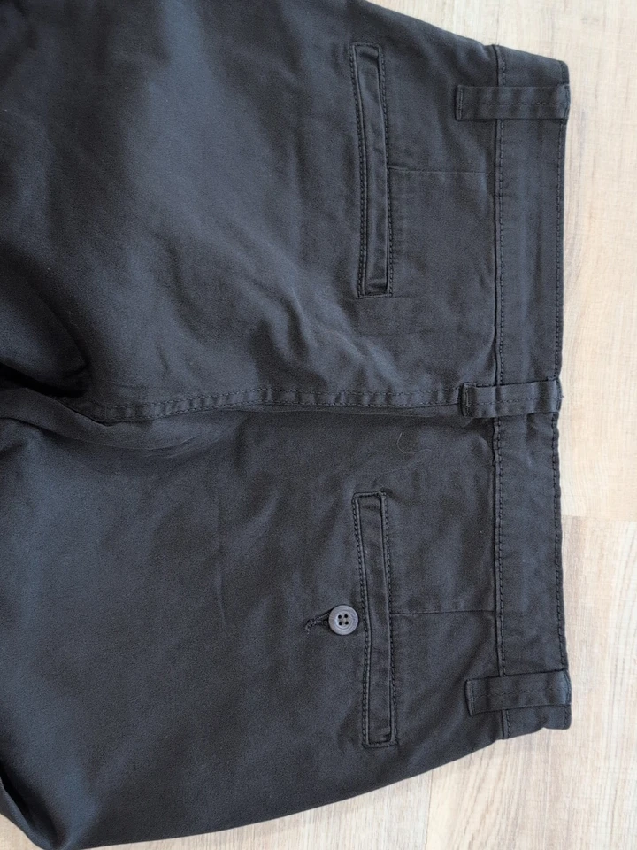 Chinos George Slim 28x30 nuevos con etiquetas hollín negro Foto 4 de 4