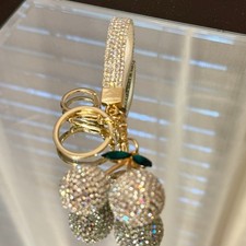 New White Cherry Keychain/Bag Charm