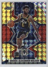 2021 Mosaic Choice Fusion Red & Yellow Prizm 86/88 Nickeil Alexander-Walker 0u9t