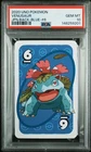 2020 UNO POKEMON JAPANESE BACK-BLUE-#6 VENUSAUR PSA 10