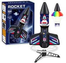 Rocket Launcher for Kids Gifts - Model Rocket Toys for Boys Age 8-12 Self Lau...