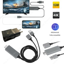 1080P HDMI Mirroring AV Cable Phone to TV HDT...