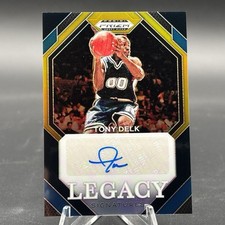 2024 Panini Prizm Draft Picks Tony Delk LEGACY SIGNATURES AUTO #5/5