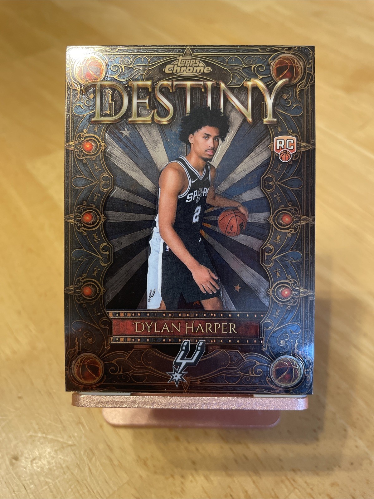 2025-26 Dylan Harper Topps Chrome Destiny Rookie #D-2 RC San Antonio Spurs 🏀🏀