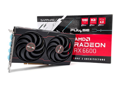 Sapphire Pulse AMD Radeon RX 6600 8GB GDDR6 Grafikkarte GPU - OVP - TOP!