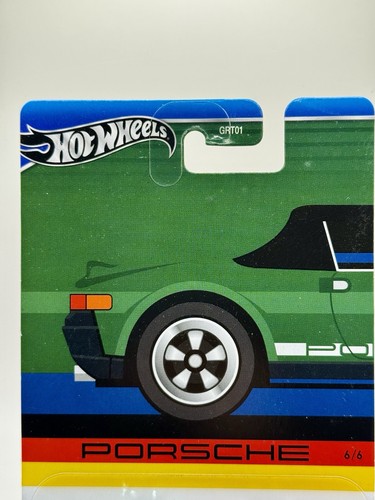 Hot Wheels 2024 Green Porsche 914-6 Series #6 CHASE w/ Protector - Picture 5 of 9