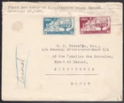 Eire Constitution FDC to Egypt 1937 BAILE ATHA CLIATH PORT SAID ALEXANDRIA CDS's