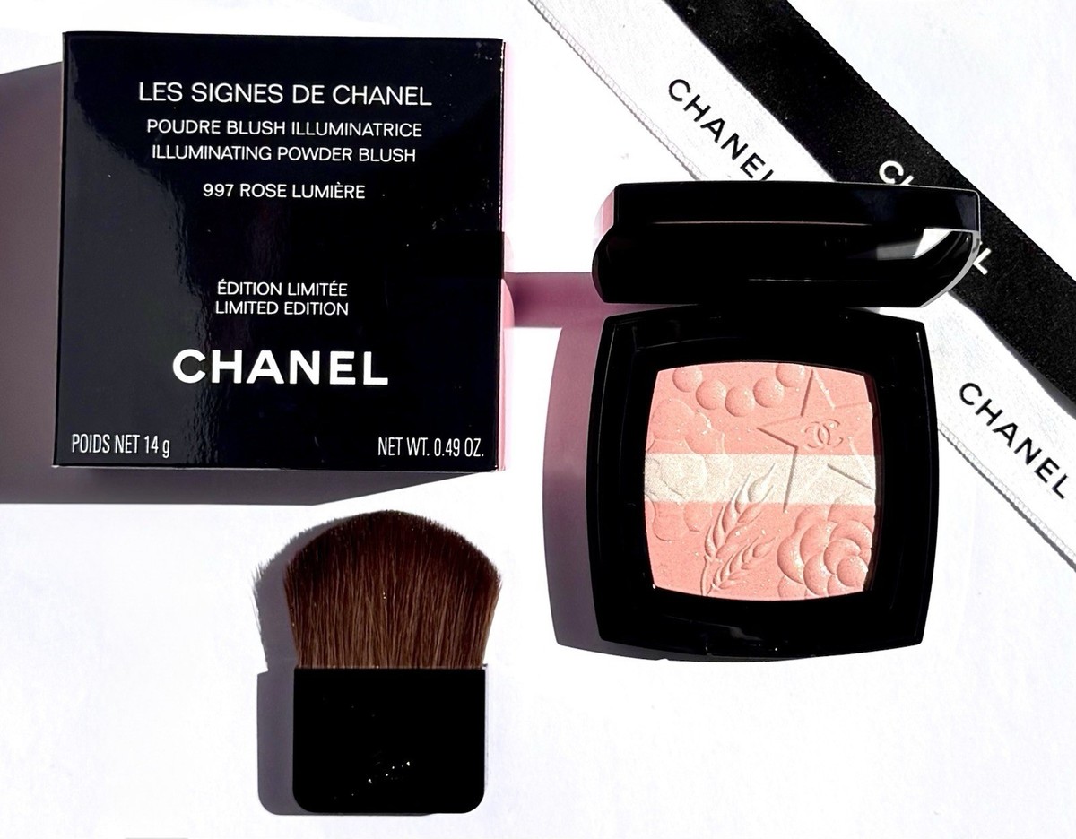 新品 CHANEL LES SIGNES DE CHANEL 997 Chanel Les Signes De Chanel Illuminating Powder Blush 997 Rose