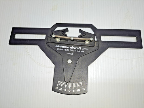 Rave's Miniature Aircraft #0526 Universal Pitch Gauge - r/c helicopters
