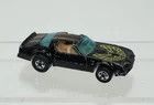 Vintage 1978 Hot Wheels Hot Bird Black Pontiac Firebird Trans Am (BW) Hong Kong