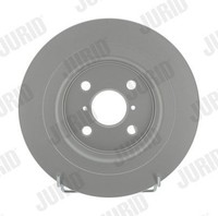 2X Jurid 562422JC Bremsscheibe FüR Daihatsu Toyota