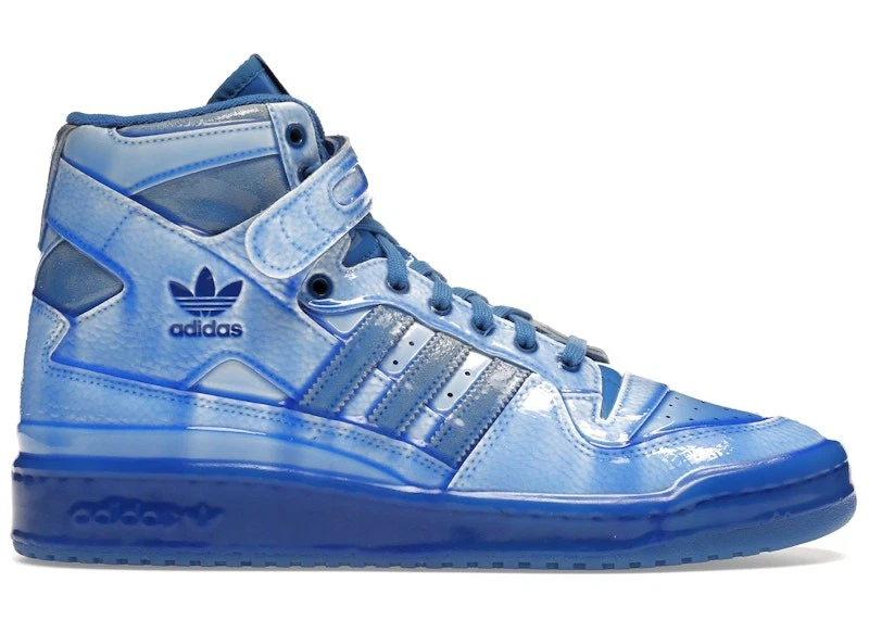adidas Jeremy Scott x Forum High Dipped - Blue | eBay