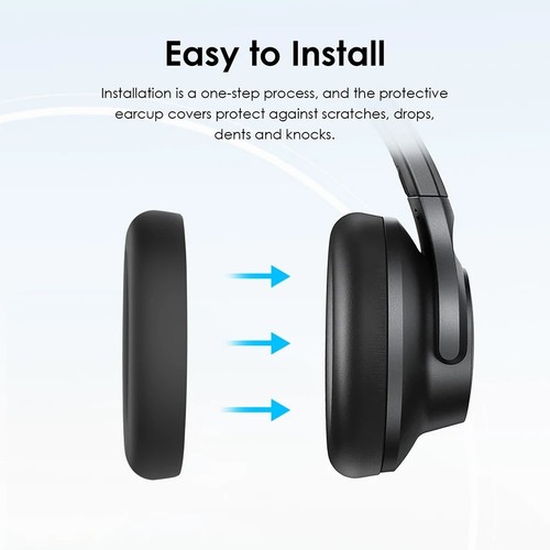 Headphone Sillicone EarPads Protective Case Life Q20i Headband Cushion New Anker - 第 4/14 張圖片