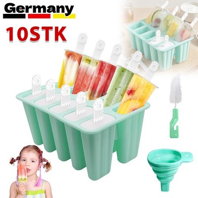 Eisformen Eis am Stiel Formen Wassereis Förmchen DIY Eisbereiter Eisformen.