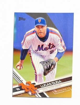 Lucas Duda ~ 2017 Topps ~ Gold 1623/2017 #236
