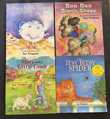Lot 4 Iza Trapani Children's Book Published By Charlesbridge Publishing EUC