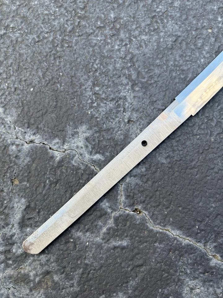 Катана с длинным голым лезвием от Zhou Forge для Tameshigiri и Iaido - Изображение 2 из 4