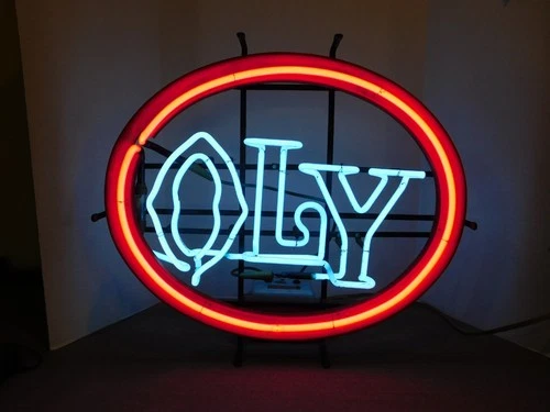 Vintage Oly Olympia Brewing Co. Neon Sign