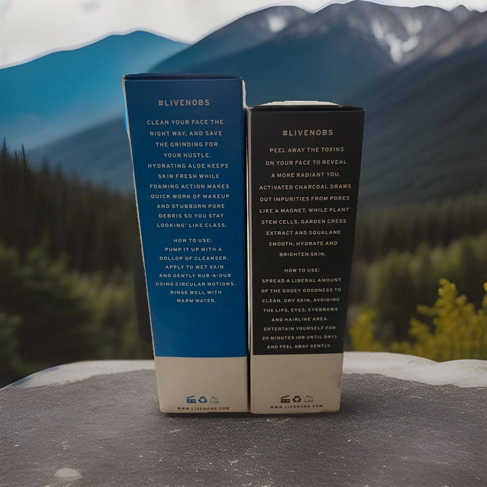 No b.s. Limpiador en espuma de 5,4 fl oz y máscara desintoxicante de carbón de 3 fl oz  Foto 2 de 3