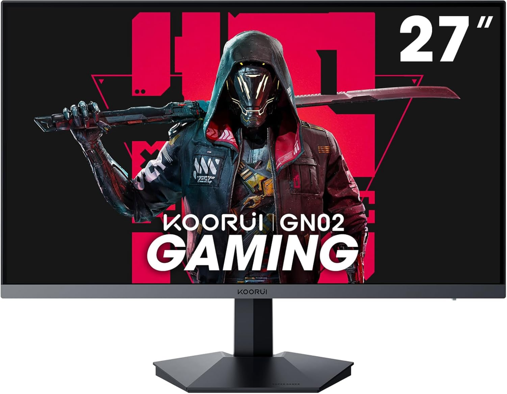 KOORUI MG27H11FS 27 Zoll Gaming Monitor, PC Bildschirm 240Hz, FHD 