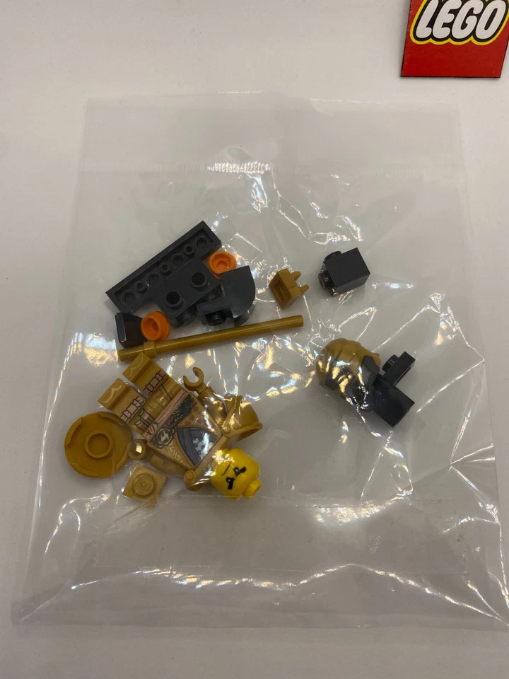 Lego Ninjago 10 Aniversario Kai Figura Dorada Raro Sellado - Nuevo Foto 2 de 3