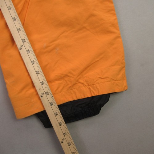 North Face Ski Pants Mens Large Pockets Elastic Waist Casual Adjustable Orange - Picture 11 of 12
