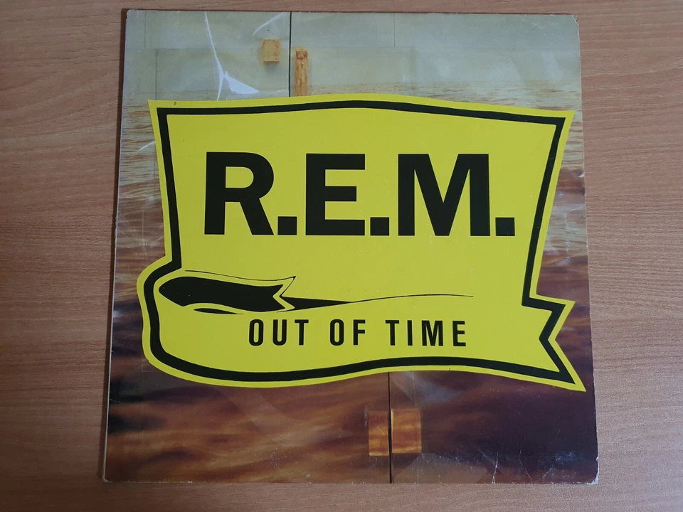 REM - Out Of Time 1991 Korea Vinyl LP 4 Page Insert R.E.M. - Image 2 of 4