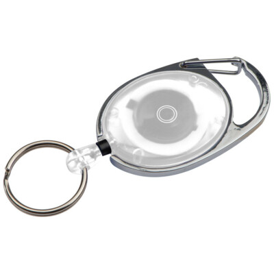 Schlüsselanhänger Mit Gravur – Silbergrau, Aluminium, Mit Karabinerhaken