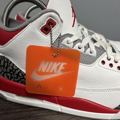 シューズ(男性用) Nike Air Jordan 3 Retro OG Fire Red 28.5 Nike Air Jordan 3 Retro Fire Red Size 11 Men's DN3707-160 OG