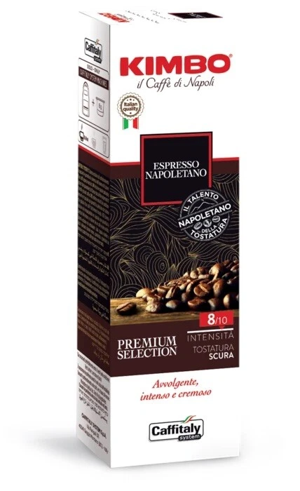 100 Capsule Originali Caffè Caffitaly Espresso Napoletano KIMBO - Originali